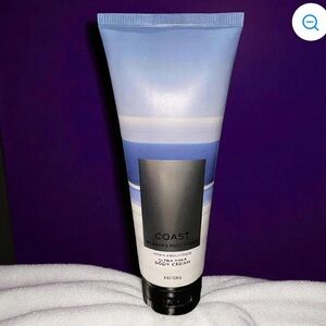 Men’s body cream shea butter COAST bath and body normal to dry skin 8oz